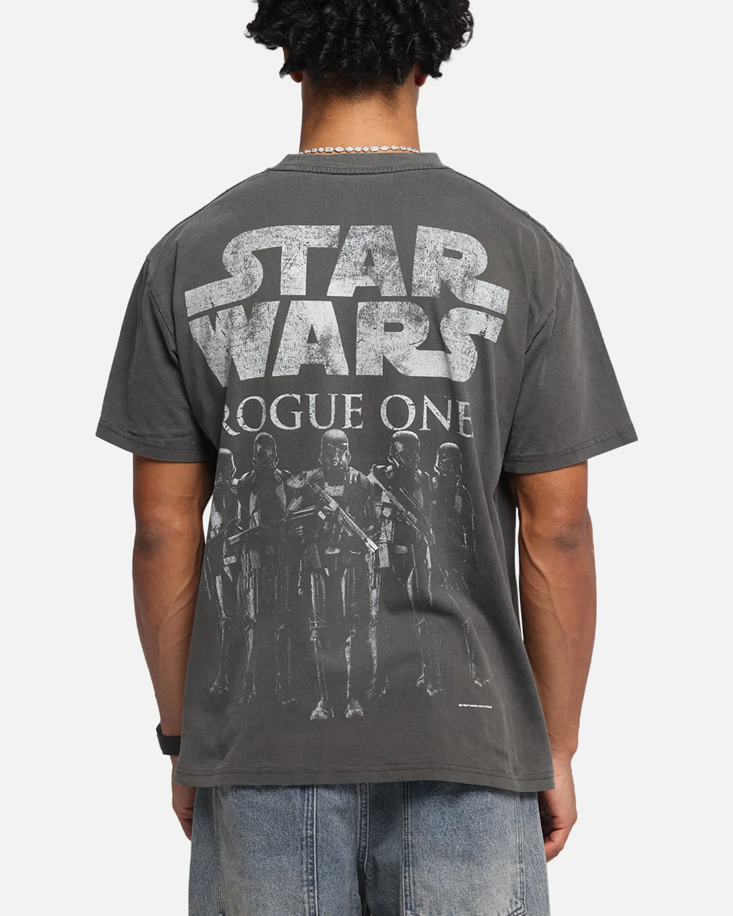 73 Studio Star Wars Death Trooper Vintage T-Shirt Black Wash