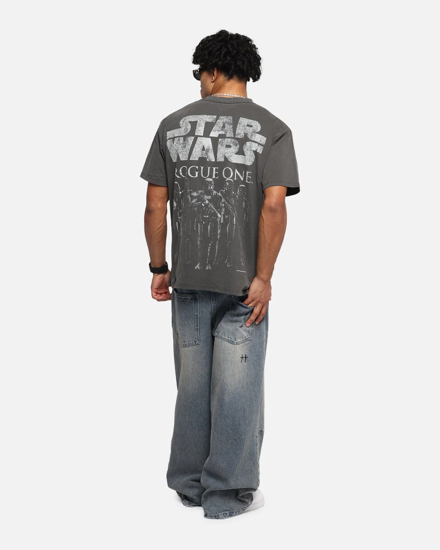 73 Studio Star Wars Death Trooper Vintage T-Shirt Black Wash