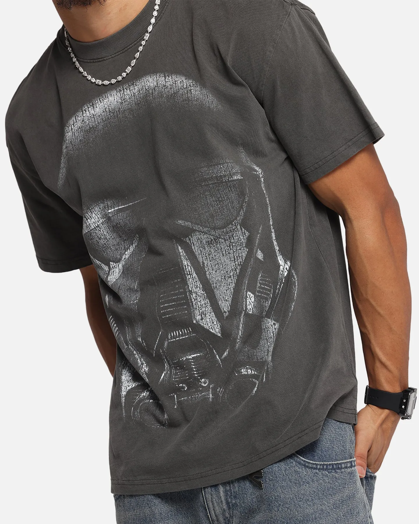 73 Studio Star Wars Death Trooper Vintage T-Shirt Black Wash
