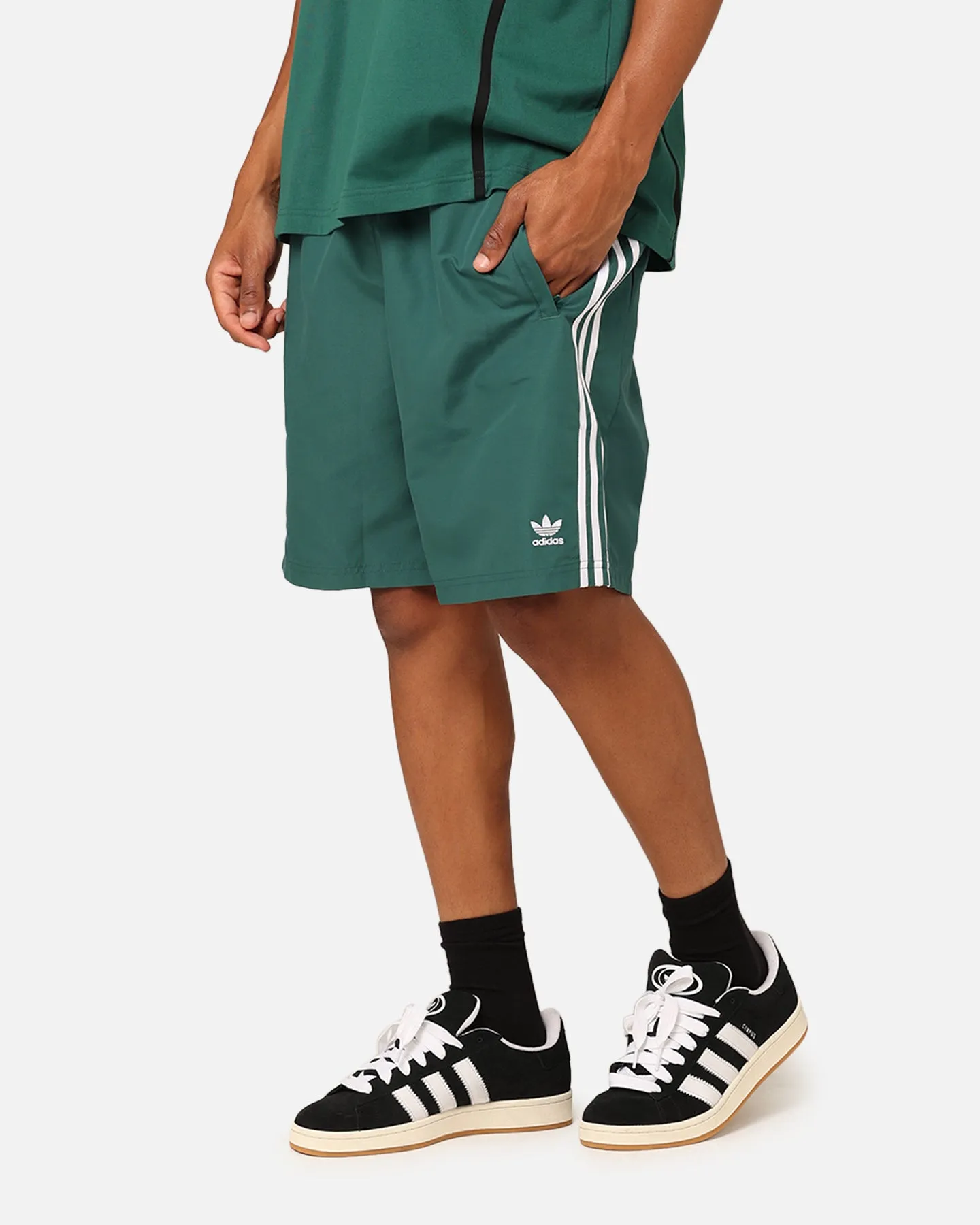 Adidas Oversized Shorts Collegiate Green