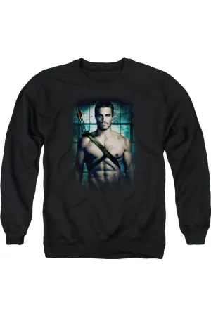 Arrow Shirtless Adult Crewneck Sweatshirt