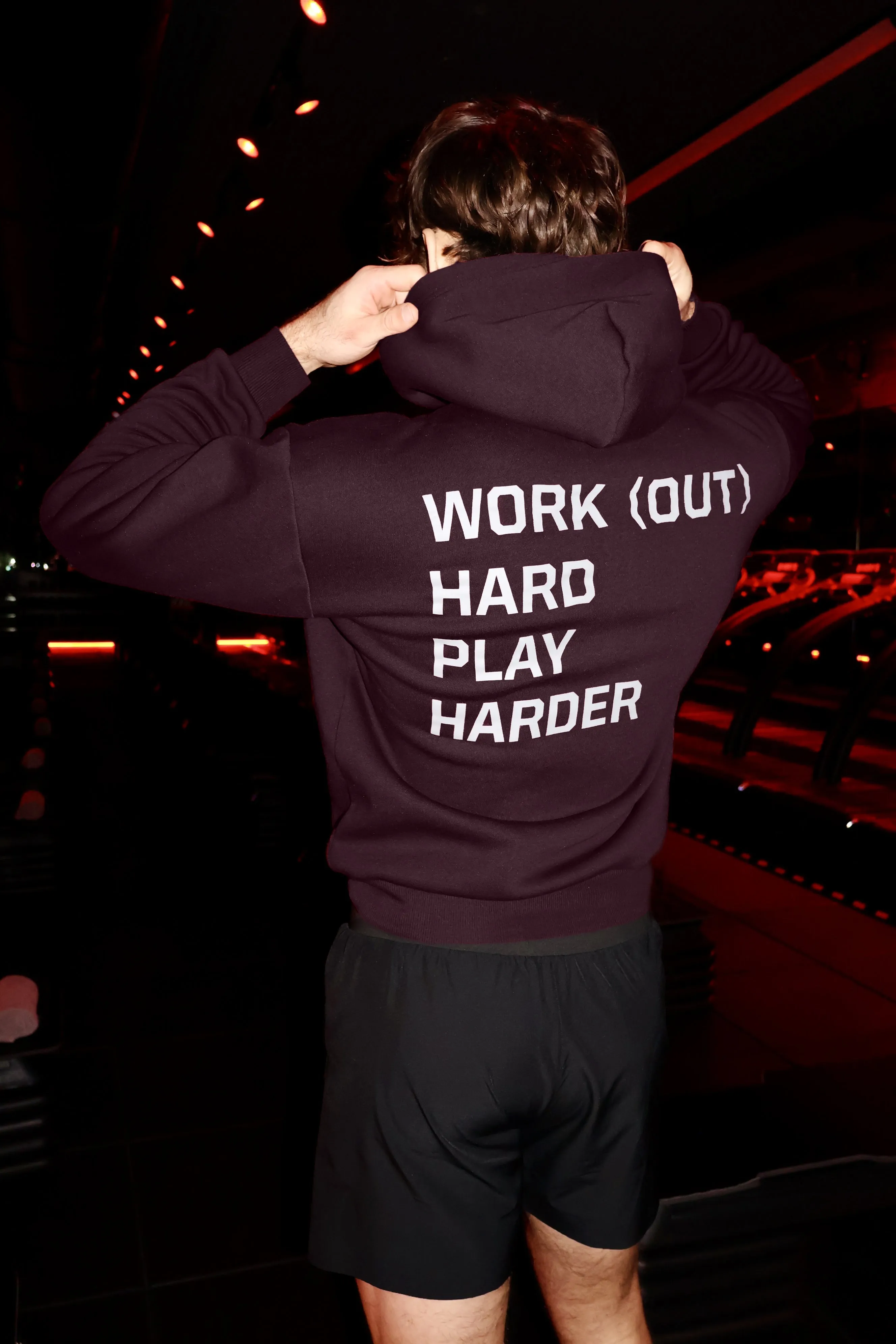 BARRY'S GARNET DECADES HOODIE