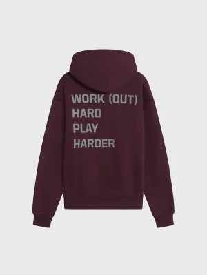 BARRY'S GARNET DECADES HOODIE