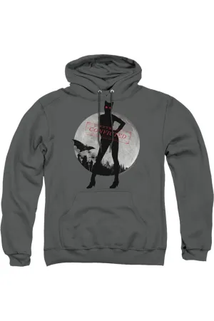 Batman Arkham City Catwoman Convicted Adult Pull Over Hoodie / Hooded Sweatshirt