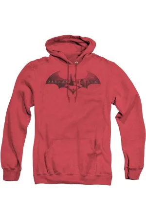Batman Arkham City In The City Adult Heather Hoodie / Hooded Sweatshirt