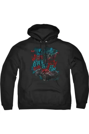 Batman Arkham Knight City Of Fear Adult Pull Over Hoodie / Hooded Sweatshirt