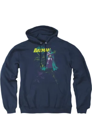Batman Bat Spray Adult Pull Over Hoodie / Hooded Sweatshirt