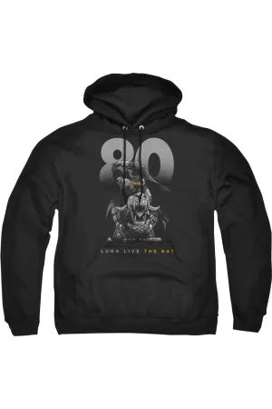 Batman Big 80 Adult Pull Over Hoodie / Hooded Sweatshirt