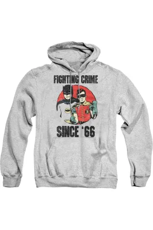 Batman Classic Tv Since 66 Adult Pull Over Hoodie / Hooded Sweatshirt