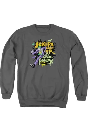 Batman Goblin Candy Adult Crewneck Sweatshirt
