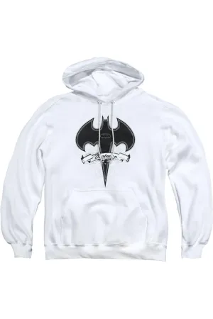 Batman Gothic Gotham Adult Pull Over Hoodie / Hooded Sweatshirt