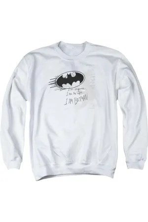 Batman I Am Vengeance Adult Crewneck Sweatshirt