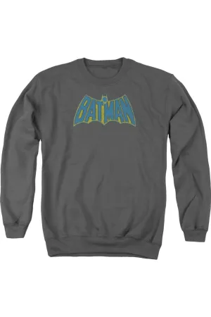 Batman Sketch Logo Adult Crewneck Sweatshirt