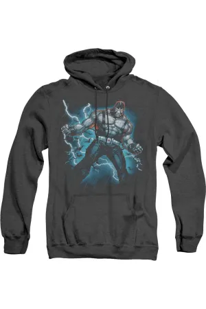 Batman Stormy Bane Adult Heather Hoodie / Hooded Sweatshirt