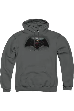 Batman V Superman Logo Adult Pull Over Hoodie / Hooded Sweatshirt