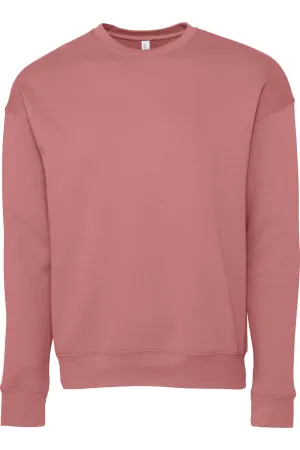 Bella   Canvas Unisex Adult Fleece Drop Shoulder Sweatshirt