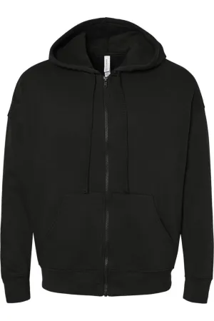 BELLA   CANVAS Unisex Sponge Fleece DTM Full-Zip Hoodie