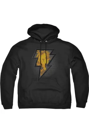 Black Adam Black Adam Beveled Emblem Adult Pull Over Hoodie / Hooded Sweatshirt