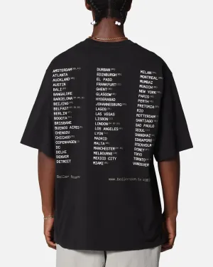 Boiler Room World Tour T-Shirt Black