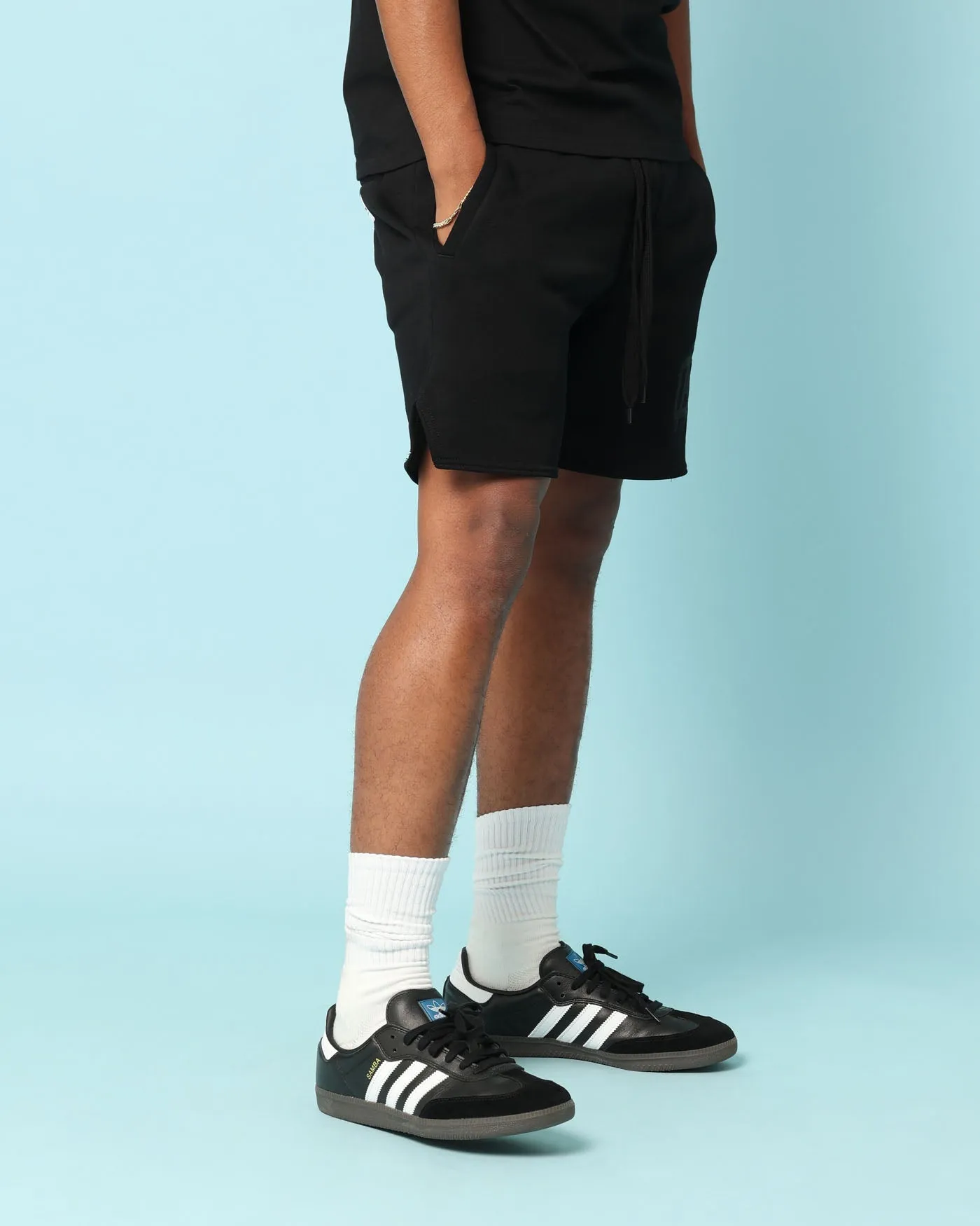 Carr?? Academy Sweat Shorts Black