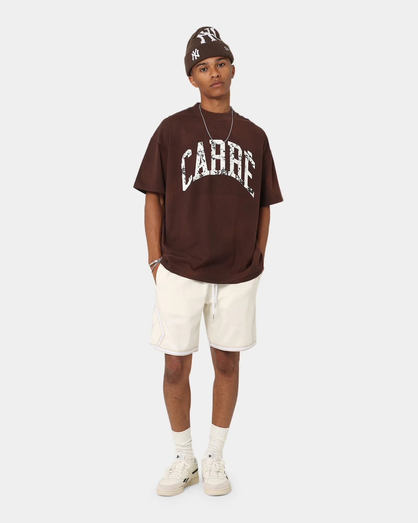 Carr?? Champs Fleece Ball Shorts Off White