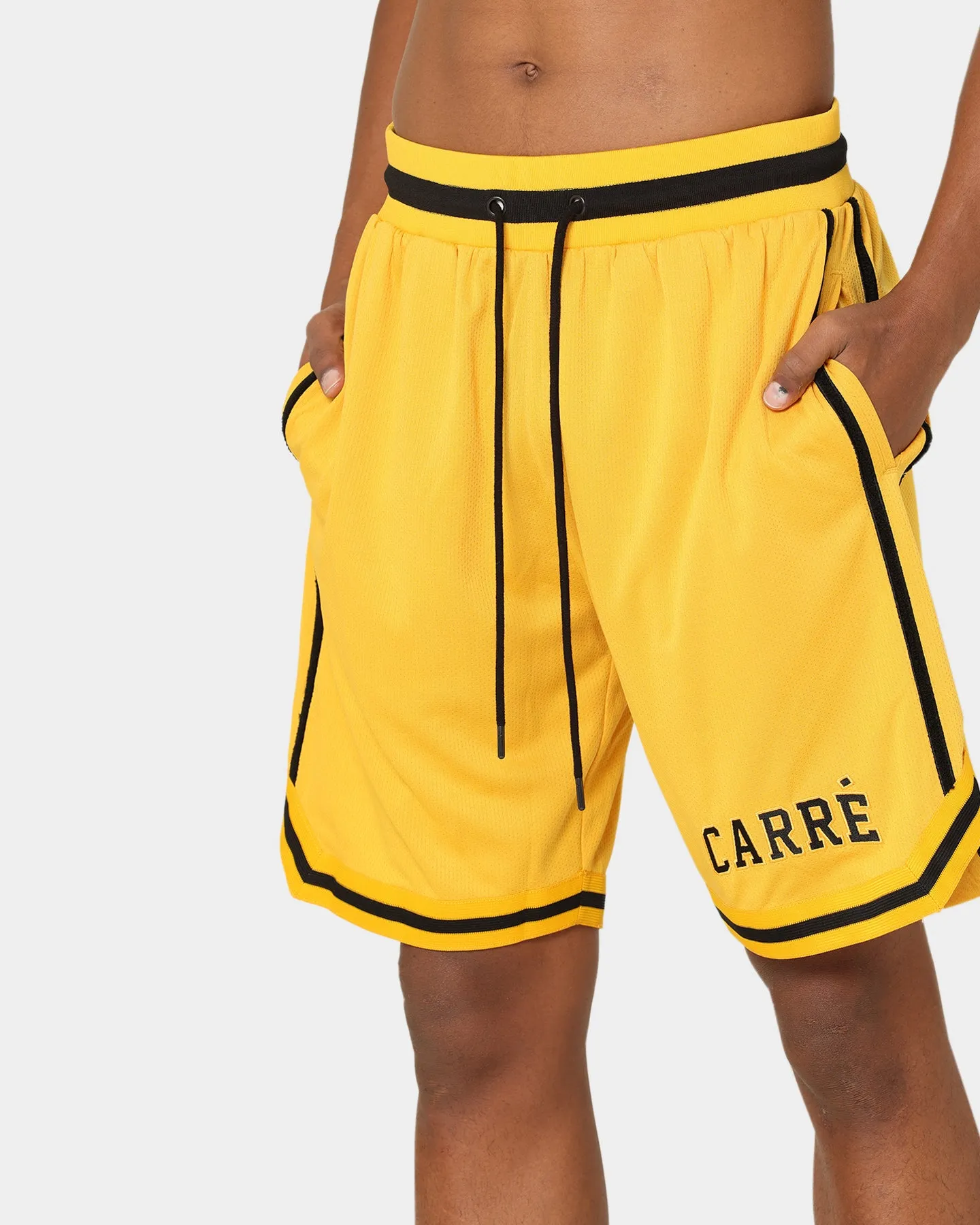Carr?? Cours Basketball Shorts Yellow