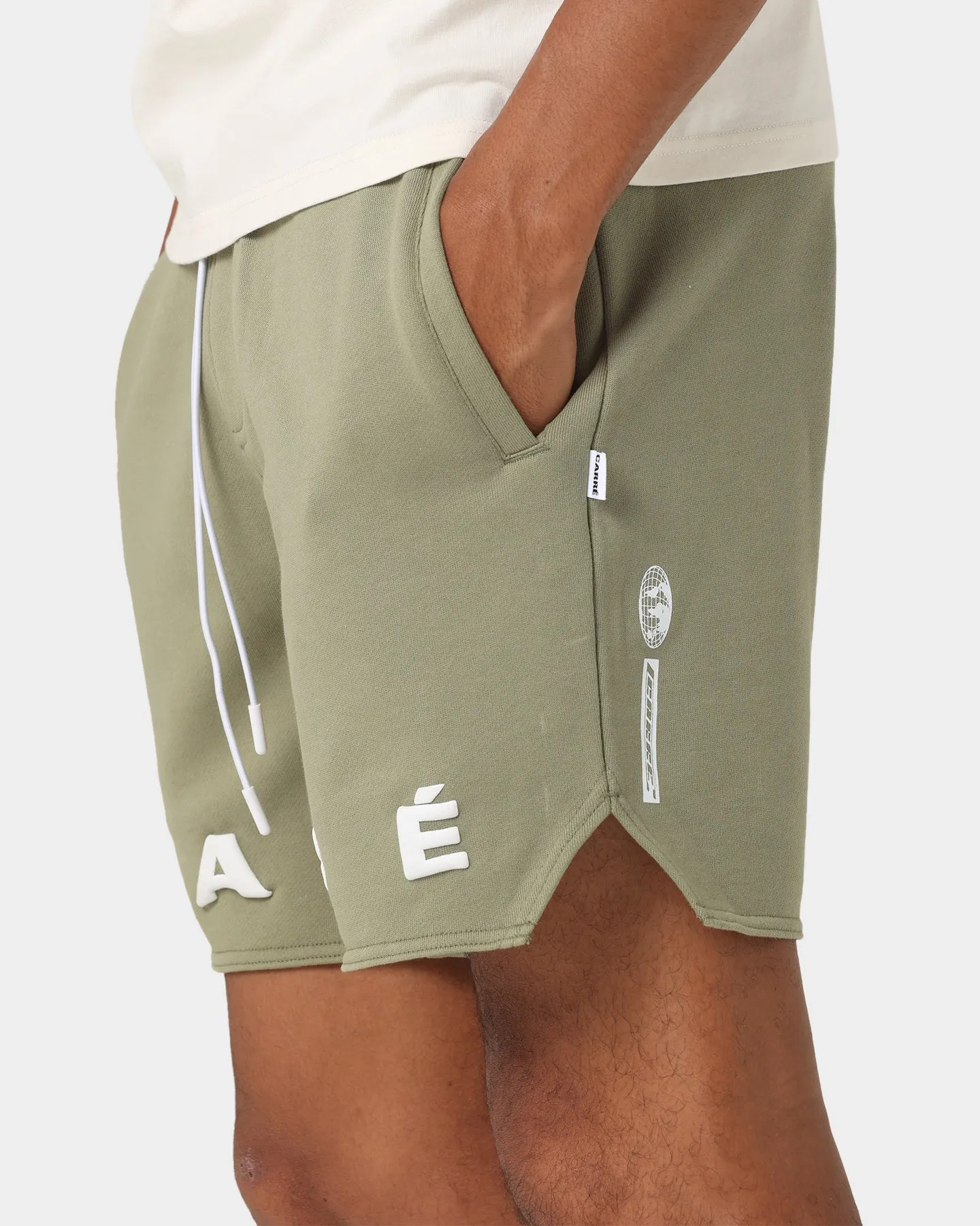 Carr?? Enhance Fleece Shorts Army Green
