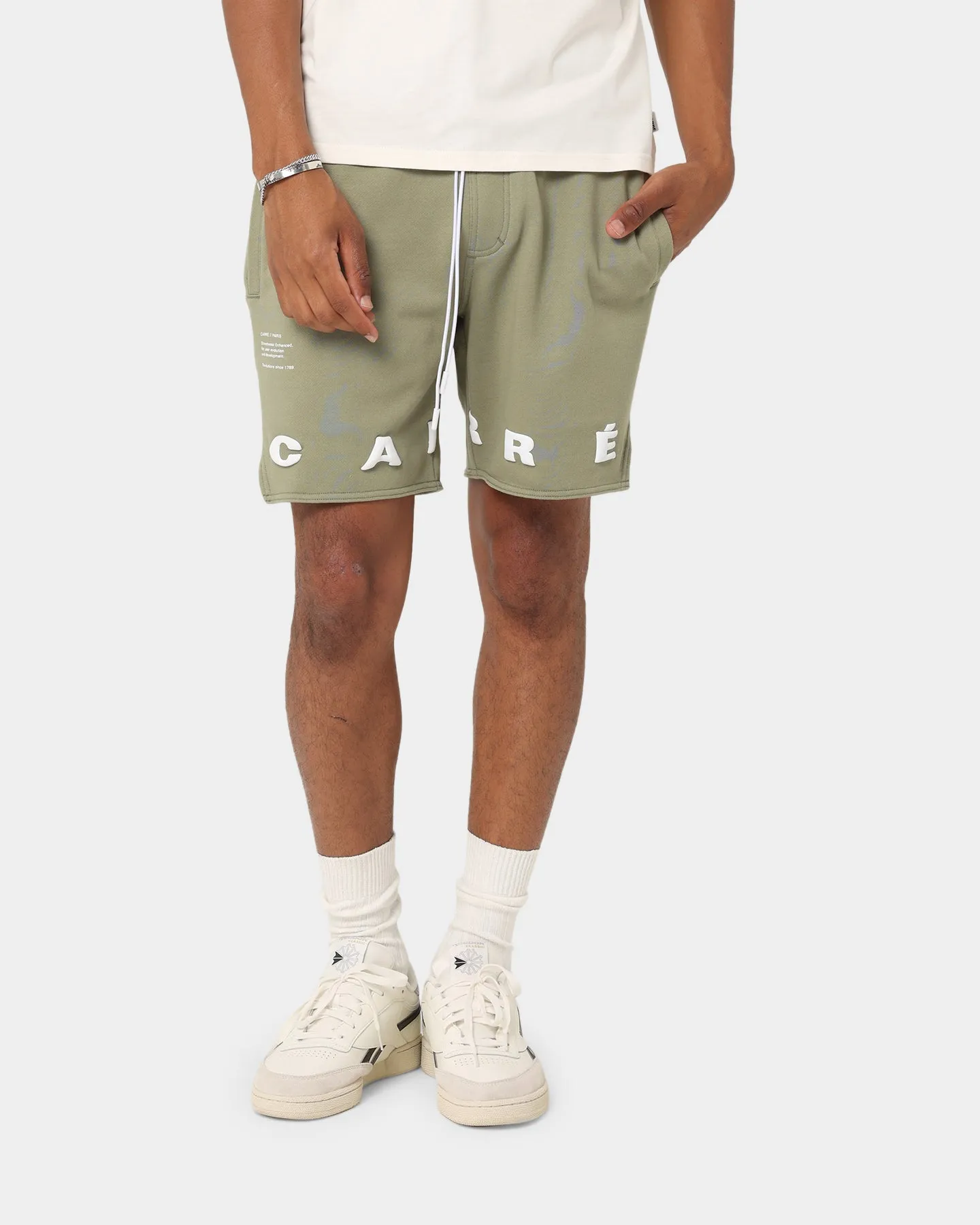 Carr?? Enhance Fleece Shorts Army Green