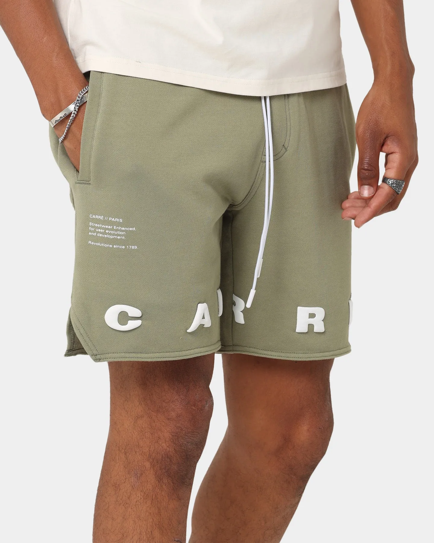 Carr?? Enhance Fleece Shorts Army Green