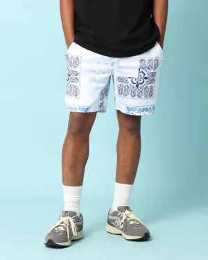 Carr?? Fragment Mesh Shorts White