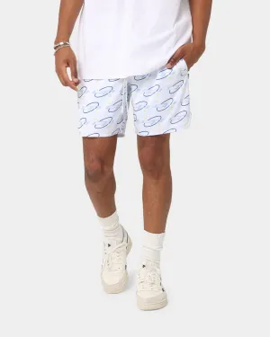 Carr?? Star Sign Mesh Shorts White
