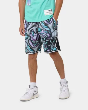 Carr?? X Kenny Scharf Krunch Time Ball Shorts Black