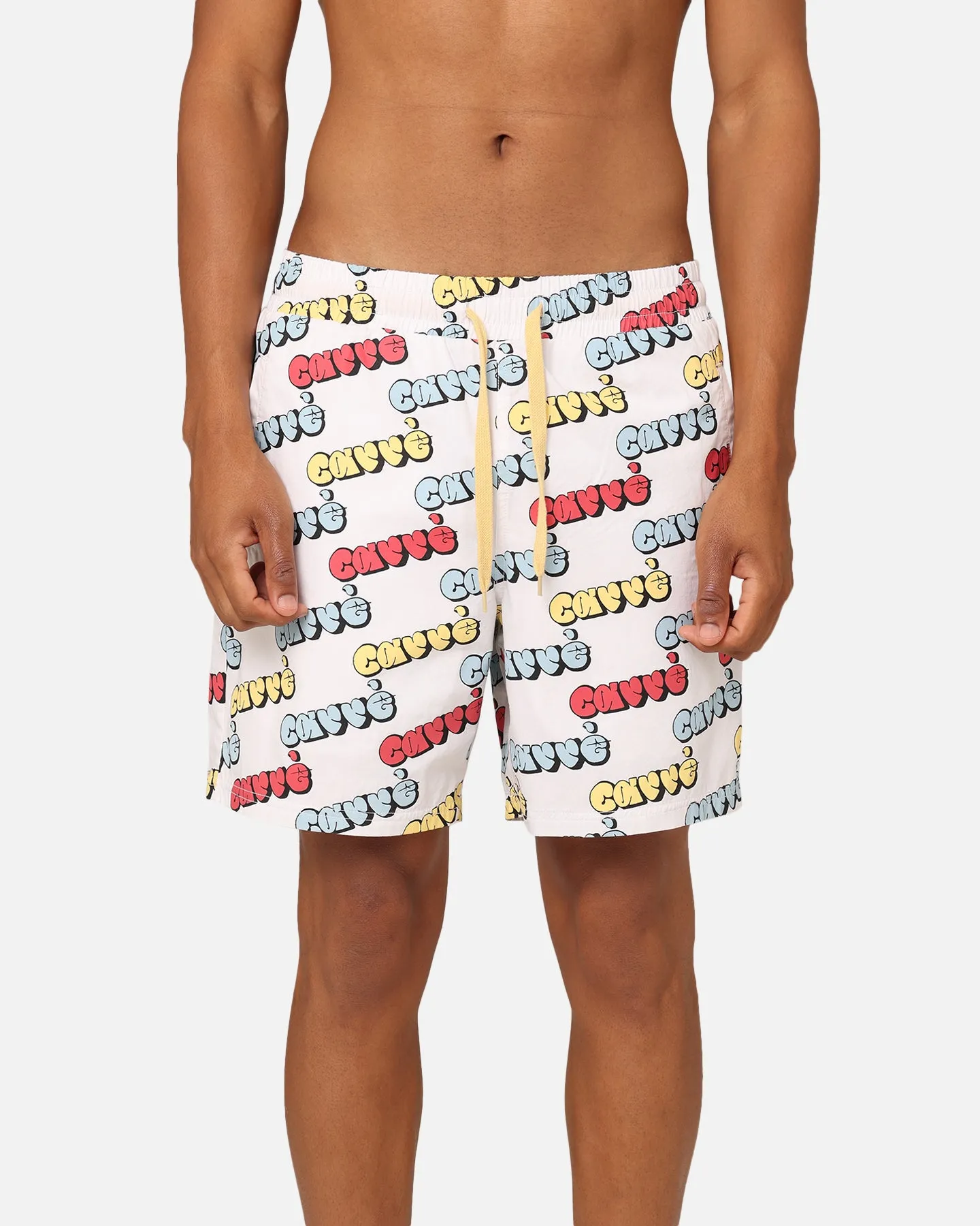 Carre Experience Slide Shorts White