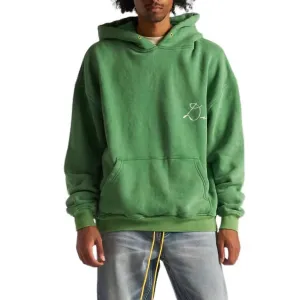 Chainstitch Hoodie In Green