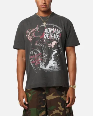 Culture Kings X WWE Roman Reigns Wrestlemania XLI Heavy T-Shirt Black Wash