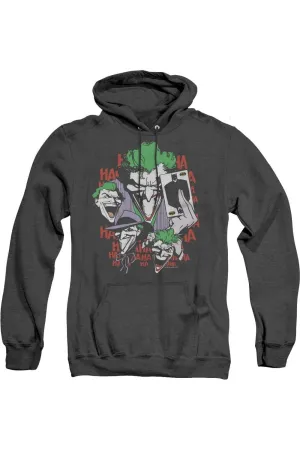 DC Comics Four Of A Kind Adult Heather Hoodie / Hooded Sweatshirt
