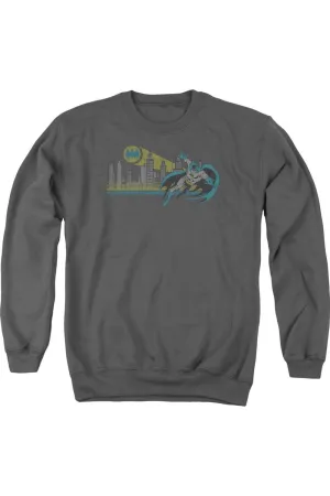 DC Comics Gotham Retro Adult Crewneck Sweatshirt