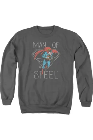 DC Comics Hardened Heart Adult Crewneck Sweatshirt