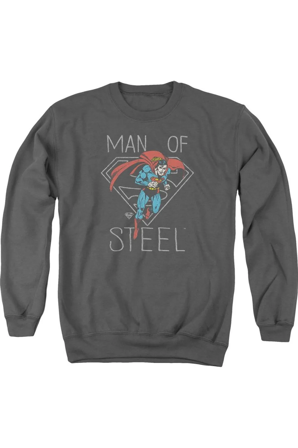 DC Comics Hardened Heart Adult Crewneck Sweatshirt