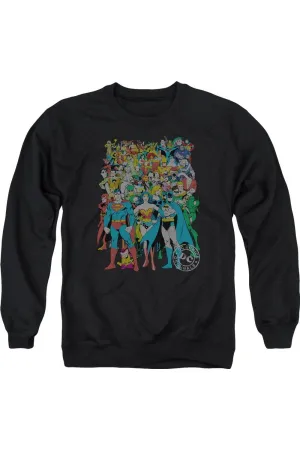 DC Comics Original Universe Adult Crewneck Sweatshirt