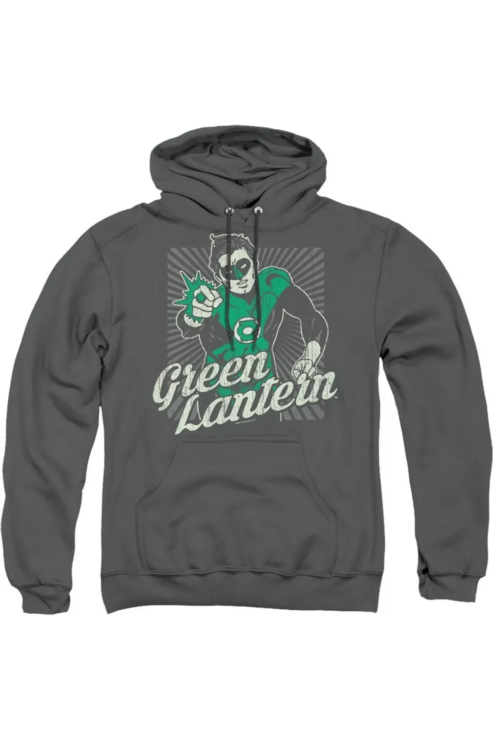 DC Comics Ring Rays Adult Pull Over Hoodie / Hooded Sweatshirt