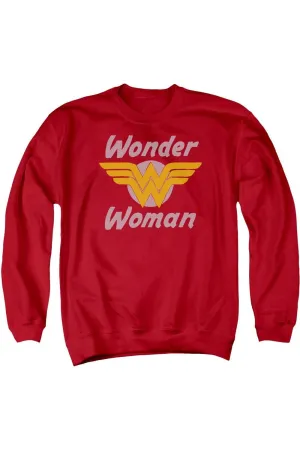 DC Comics Wonder Woman Wings Adult Crewneck Sweatshirt