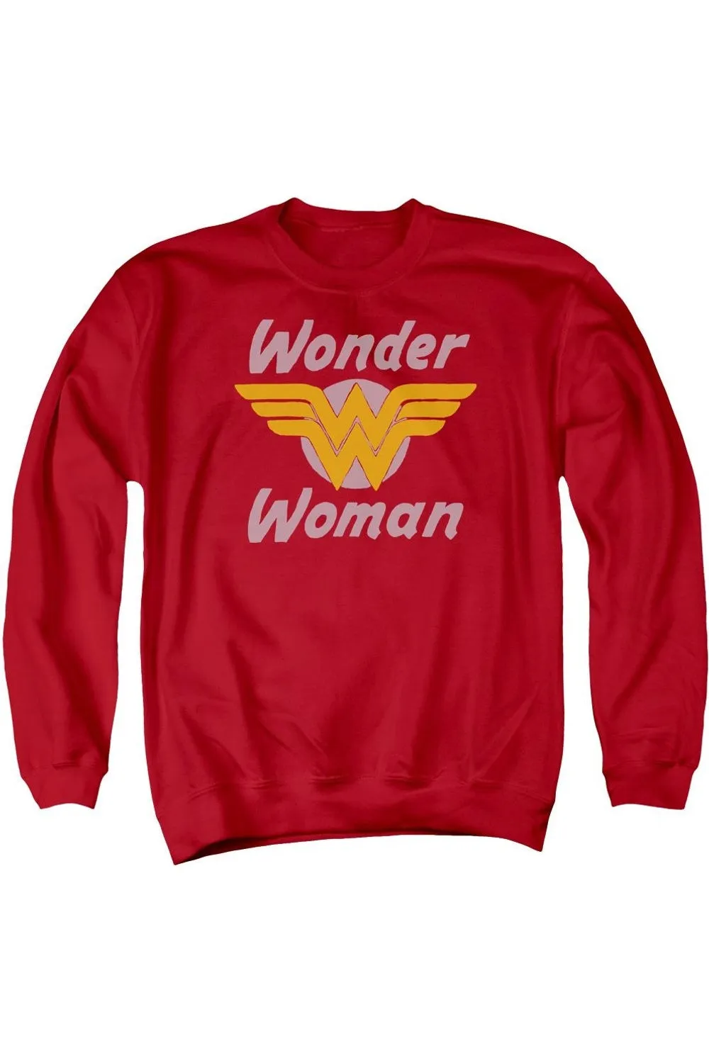 DC Comics Wonder Woman Wings Adult Crewneck Sweatshirt