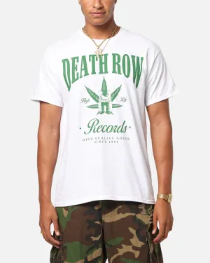 Deathrow Records High Life T-Shirt White