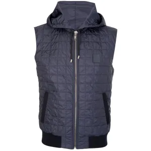 Dolce & Gabbana Navy Hooded Gilet