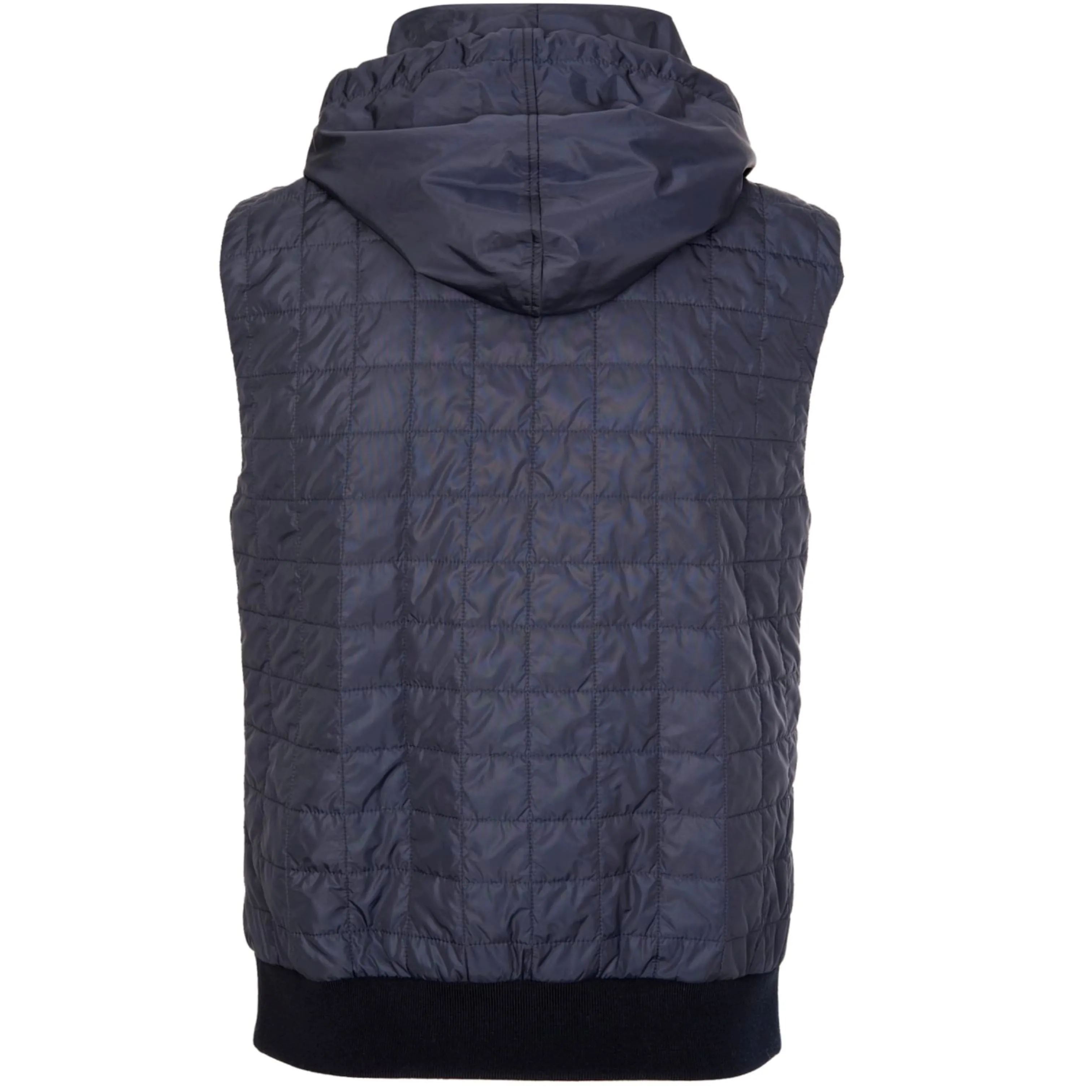 Dolce & Gabbana Navy Hooded Gilet