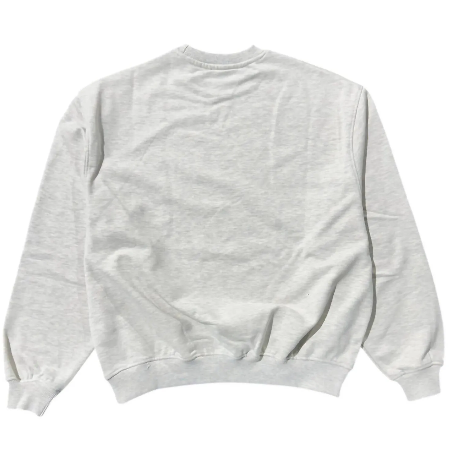 French Terry Crewneck Sweatshirt In Cream Heather