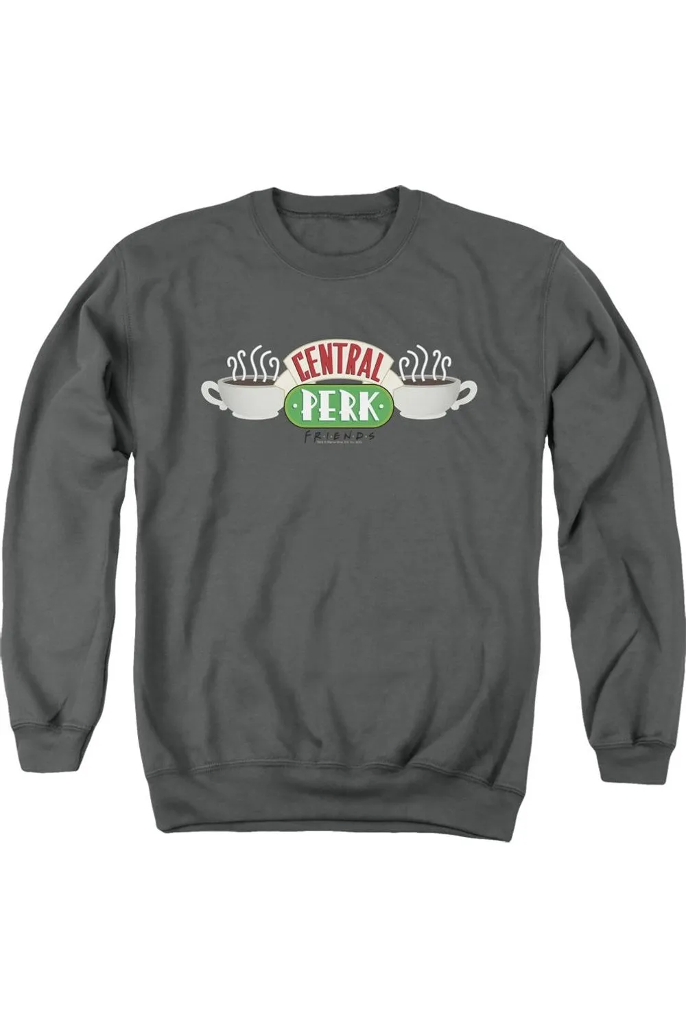 Friends Central Perk Logo Adult Crewneck Sweatshirt
