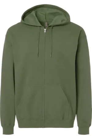 Gildan Softstyle Full-Zip Hooded Sweatshirt