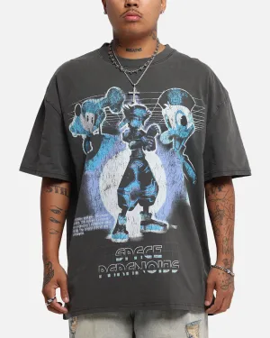 Goat Crew Disney Kingdom Hearts Space Paranoids Heavy T-Shirt Black Wash